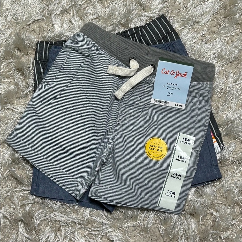 Toddler shorts. Cat & Jack and Garanimals. Size 18 months